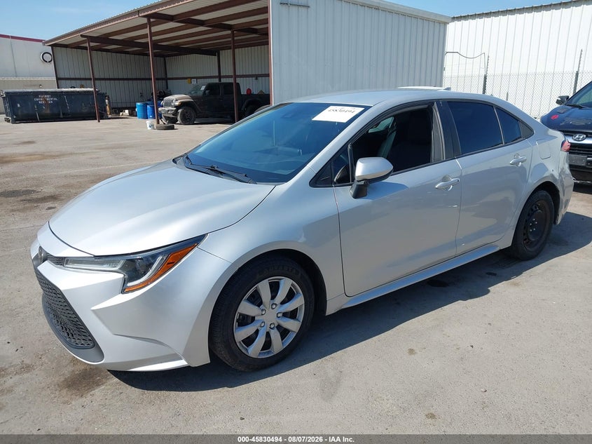 Vin: 5yfeprae2lp138486, lot: 46329395, toyota corolla le 20202
