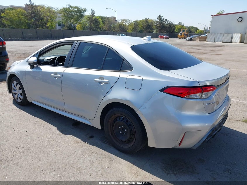 Vin: 5yfeprae2lp138486, lot: 46329395, toyota corolla le 20203