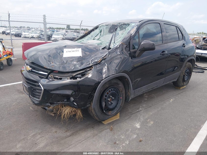 Vin: 3gncjksb3jl404412, lot: 46329403, chevrolet trax ls 20182