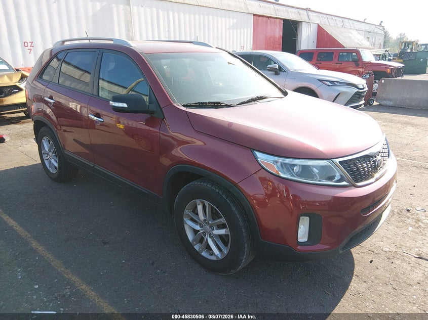 Vin: 5xykt3a63eg479598, lot: 46329407, kia sorento lx 2014 img_1