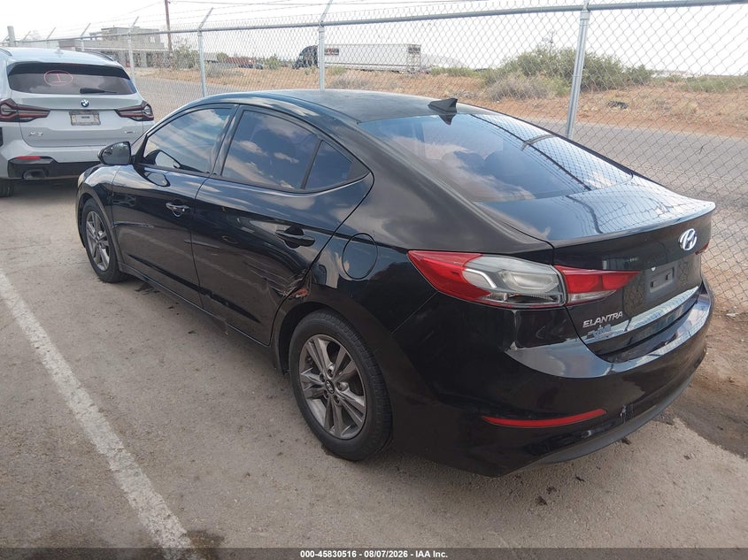 Vin: 5npd84lf9hh045616, lot: 46329417, hyundai elantra se 20173