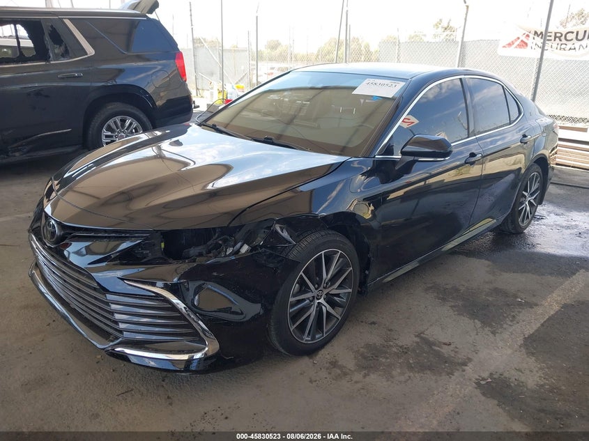 Vin: 4t1f11akxpu808299, lot: 46329424, toyota camry xle 20232