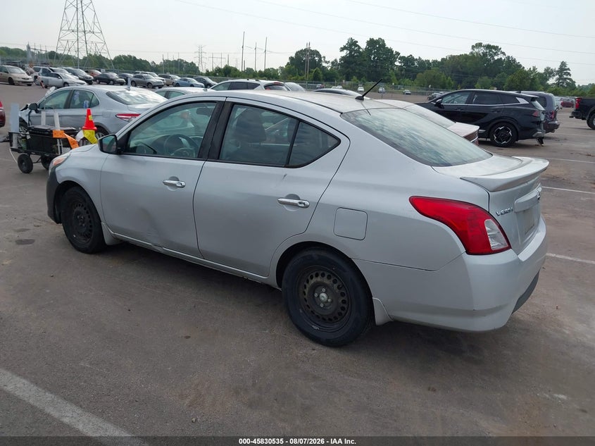 Vin: 3n1cn7ap5jl818169, lot: 46329436, nissan versa 1.6 sv 20183