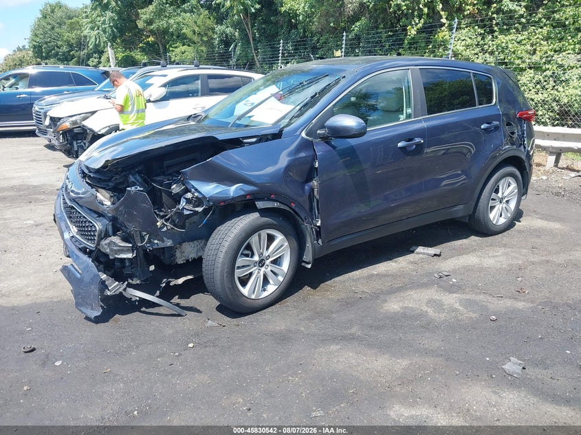 Vin: kndpm3ac9h7209110, lot: 46329443, kia sportage lx 20172