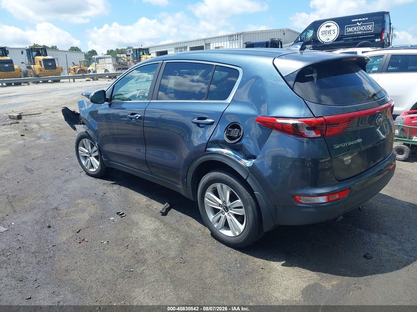 Vin: kndpm3ac9h7209110, lot: 46329443, kia sportage lx 20173