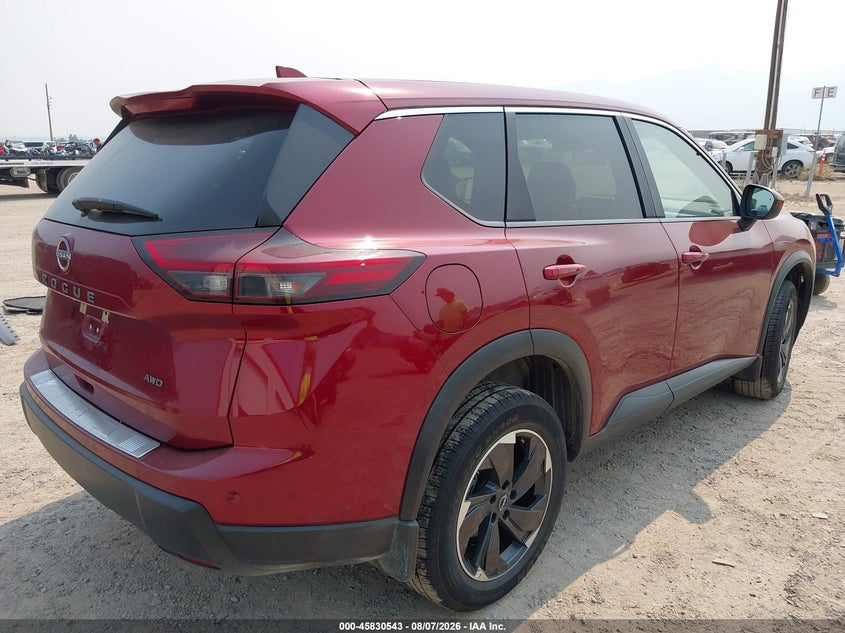 Vin: jn8bt3bb1sw418815, lot: 46329444, nissan rogue sv intelligent awd 20254