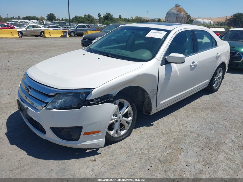 Vin: 3fahp0ha4cr439823, lot: 46329458, ford fusion se 20122