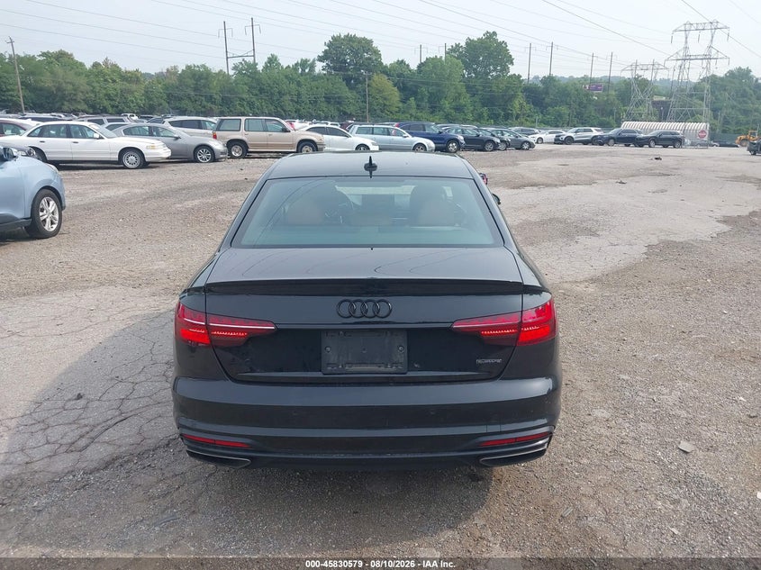 AUDI A4 2023 VIN WAUEAAF45PA001553