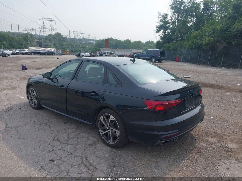 AUDI A4 2023 VIN WAUEAAF45PA001553