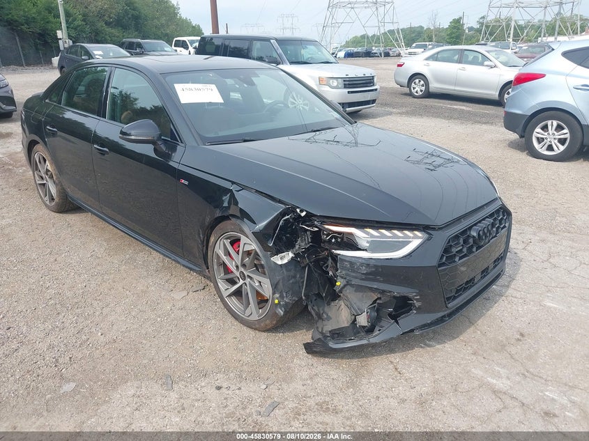 AUDI A4 2023 VIN WAUEAAF45PA001553