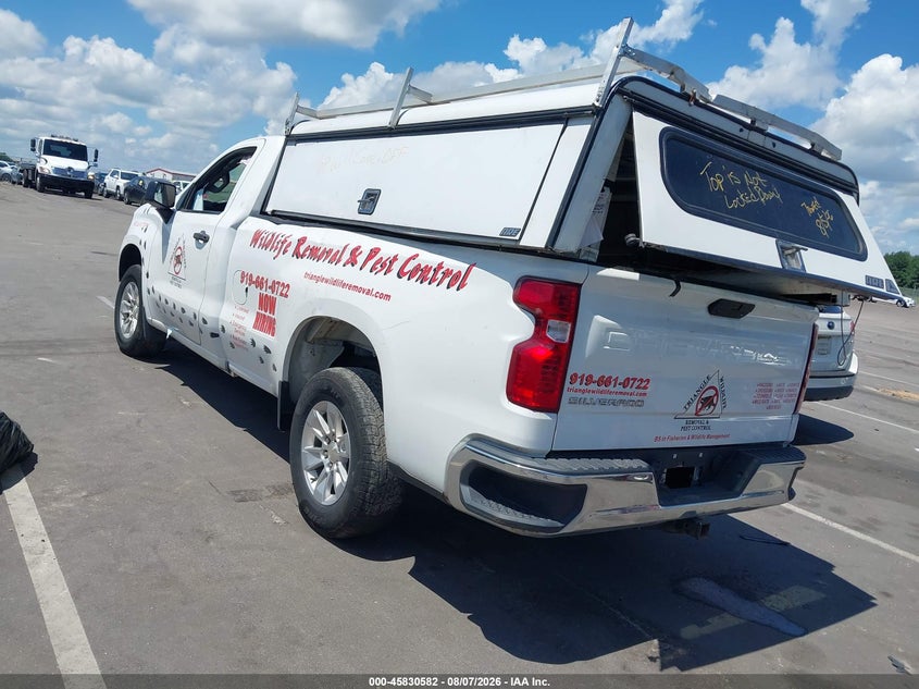 Vin: 3gcnwaef6lg290381, lot: 46329483, chevrolet silverado 1500 2wd  long bed wt 20203
