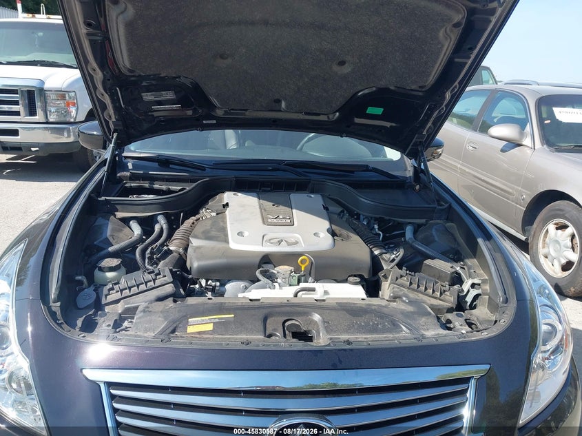 2012 INFINITI G SEDAN 3.7L V-6 DOHC, VVT, 328HP