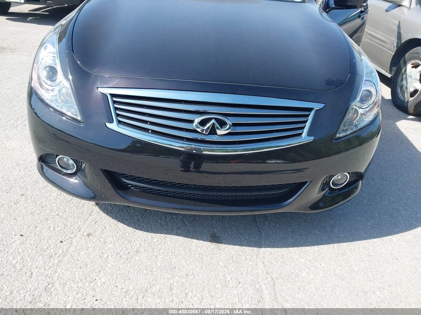 2012 INFINITI G SEDAN 3.7L V-6 DOHC, VVT, 328HP