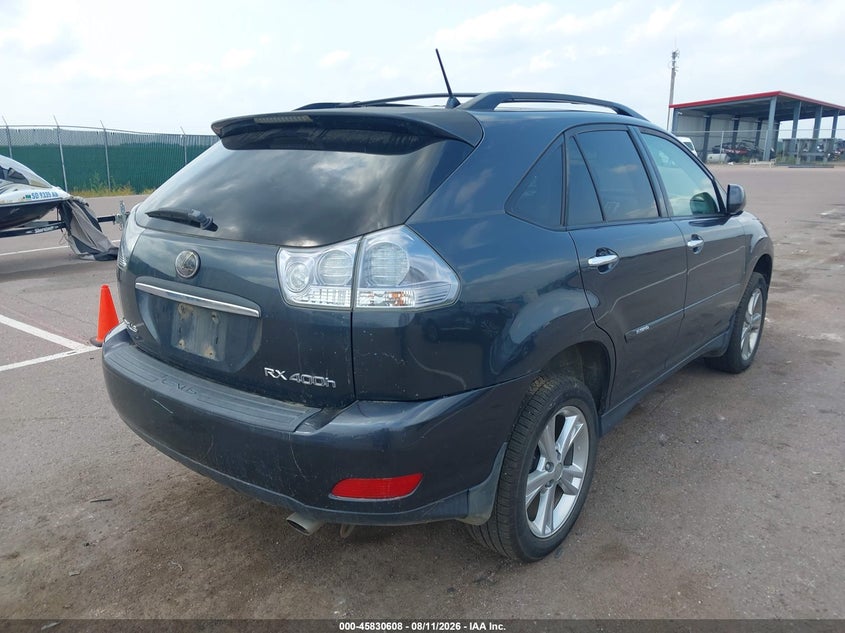 2008 LEXUS RX 400H auction photo 4