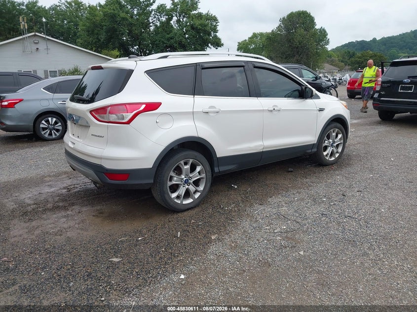 Vin: 1fmcu9j99eue45495, lot: 46329512, ford escape titanium 20144