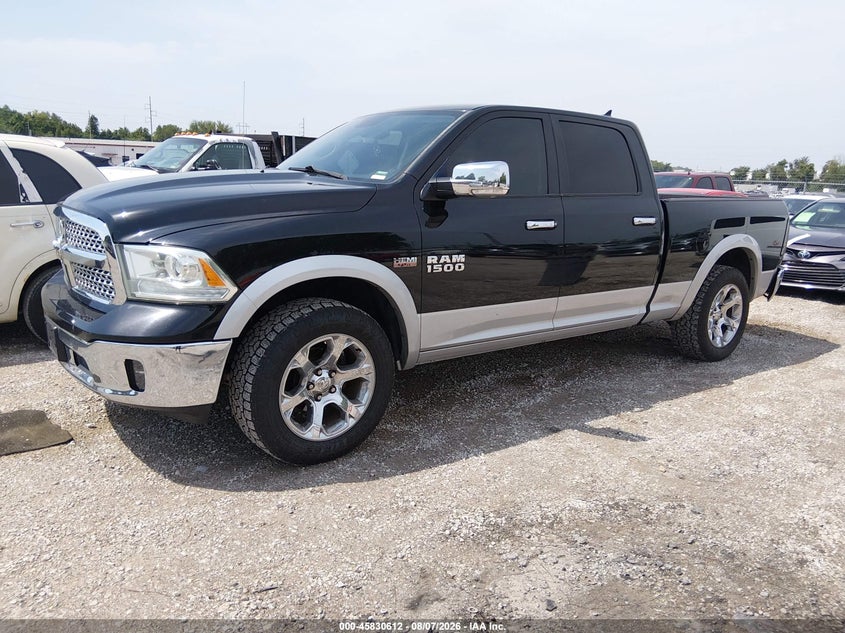 Vin: 1c6rr7vt6es312304, lot: 46329513, ram 1500 laramie 20142