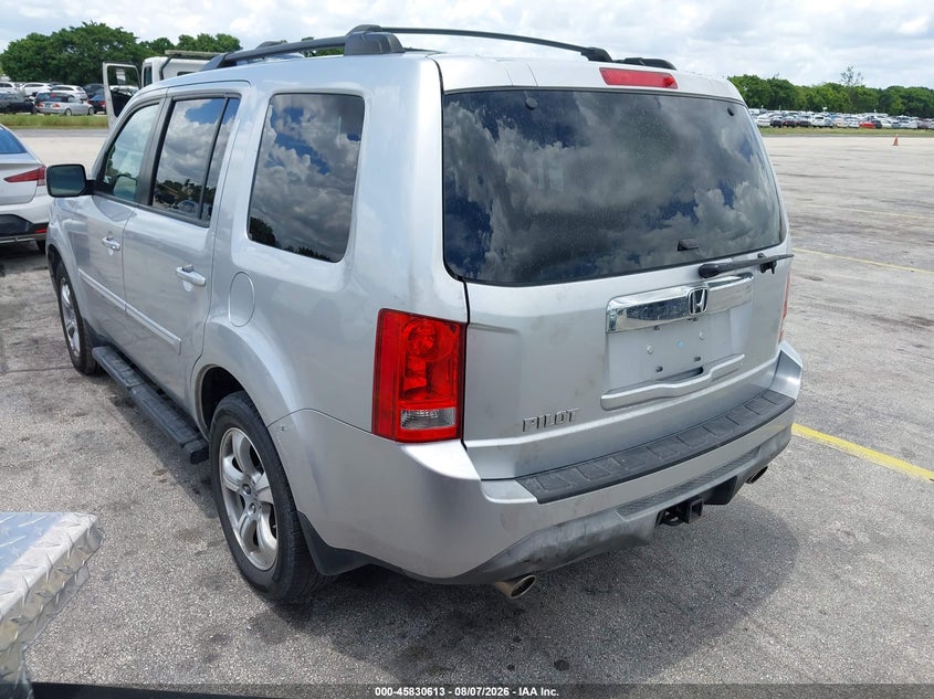 Vin: 5fnyf3h44db029308, lot: 46329514, honda pilot ex 20133