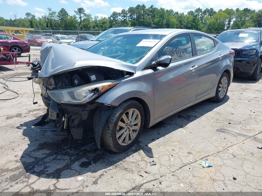 Vin: kmhdh4ae6eu122630, lot: 46329527, hyundai elantra se 20142