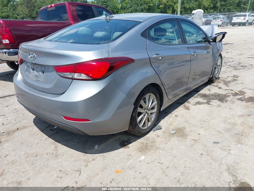Vin: kmhdh4ae6eu122630, lot: 46329527, hyundai elantra se 20144