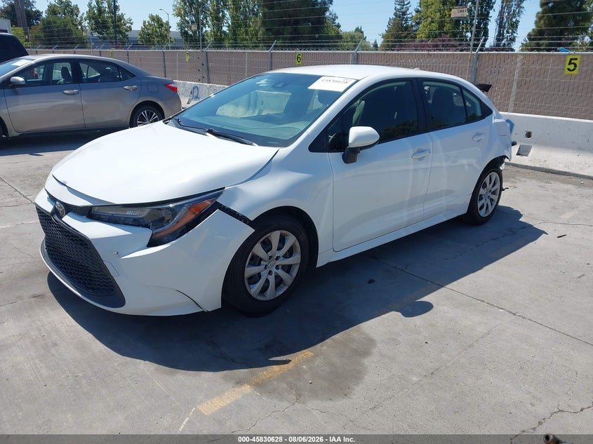 Vin: jtdepmae0n3033329, lot: 46329529, toyota corolla le 20222