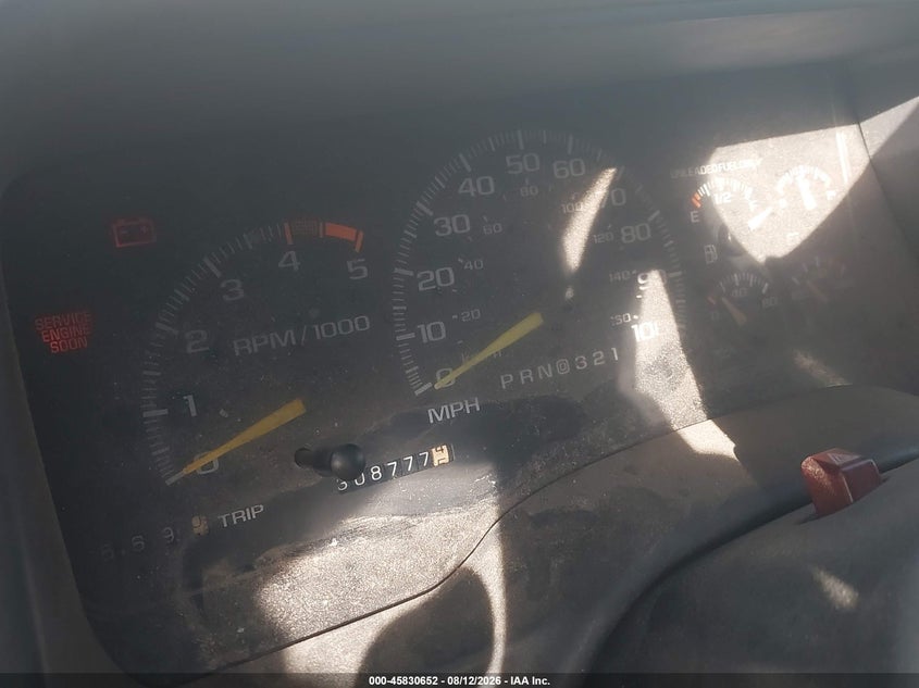 CHEVROLET GMT-400 1995 VIN 1GCEK19K8SE219322
