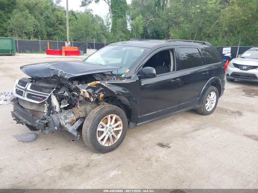 2015 Dodge Journey, Front End, IAAI, VIN 3C4PDDBG9FT574600 — photo 2