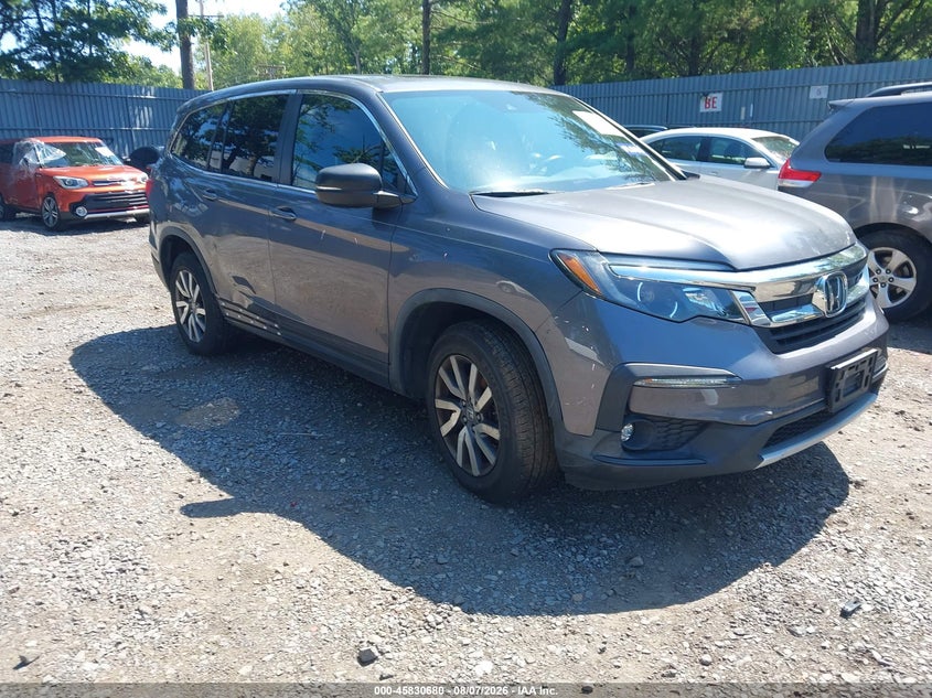 Vin: 5fnyf6h50mb102278, lot: 46329581, honda pilot awd ex-l 2021 img_1