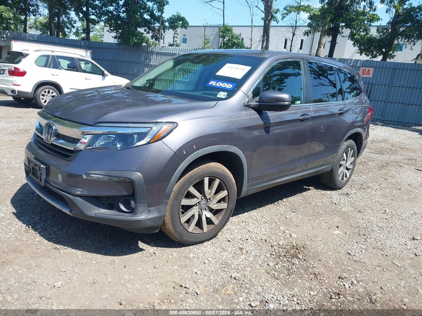 Vin: 5fnyf6h50mb102278, lot: 46329581, honda pilot awd ex-l 20212