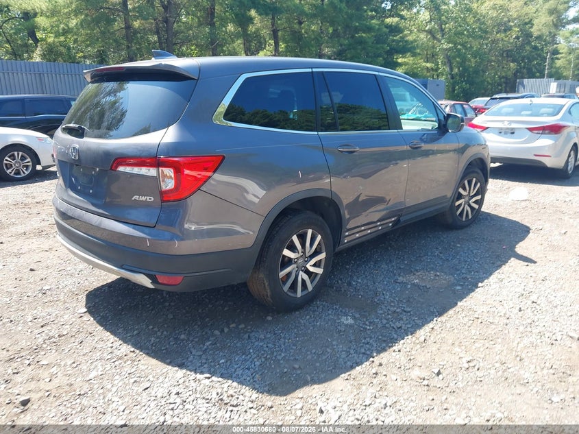 Vin: 5fnyf6h50mb102278, lot: 46329581, honda pilot awd ex-l 20214