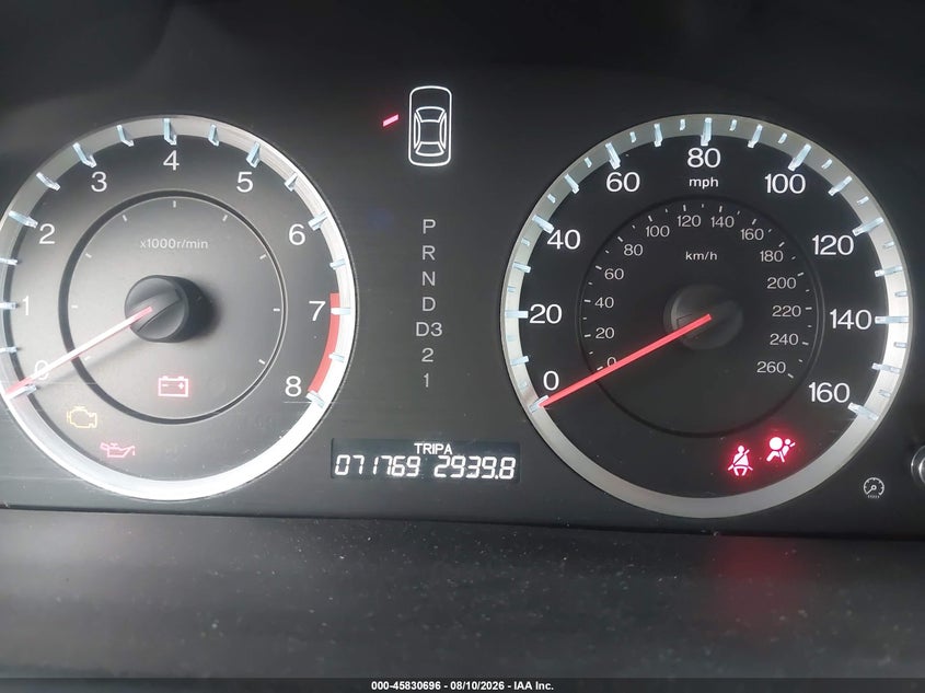 2012 HONDA ACCORD SEDAN 3.5L V-6 VVT, 271HP