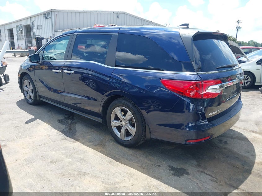 Vin: 5fnrl6h7xjb059854, lot: 46329599, honda odyssey ex-l 20183
