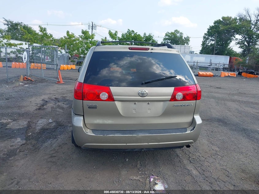 TOYOTA SIENNA 2007 VIN 5TDZK23C17S077552