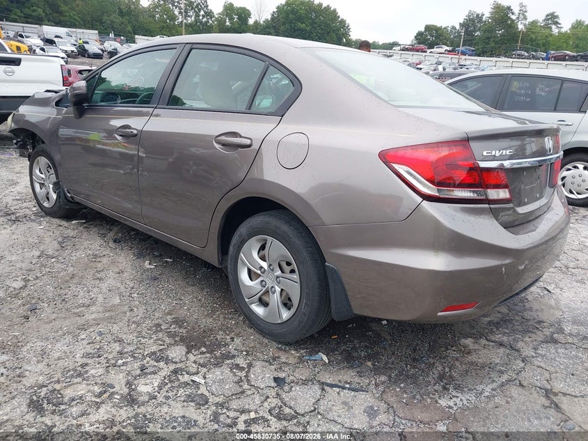 2015 HONDA CIVIC auction photo 3