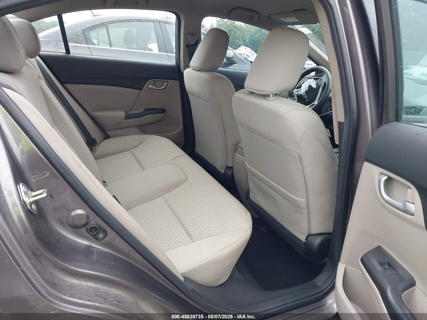 2015 HONDA CIVIC auction photo 8