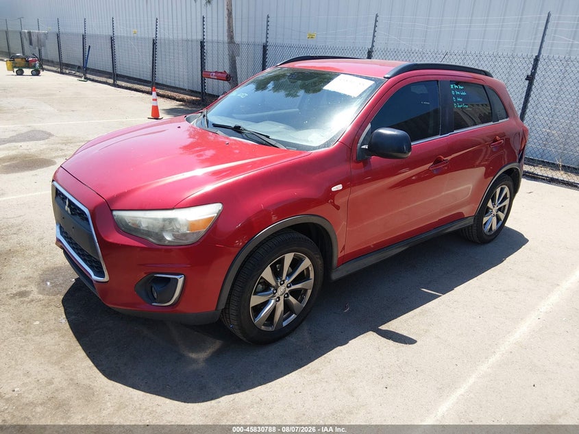 Vin: 4a4ap5au9de021865, lot: 46329689, mitsubishi outlander sport le 20132