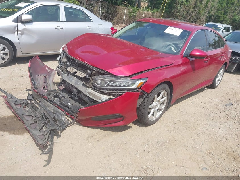 2018 HONDA ACCORD auction photo 2