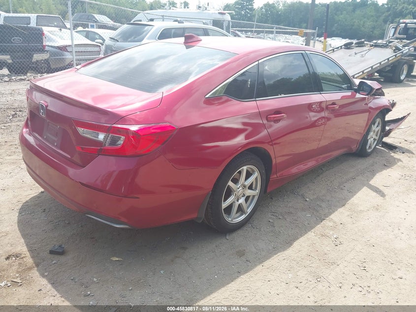 2018 HONDA ACCORD auction photo 4
