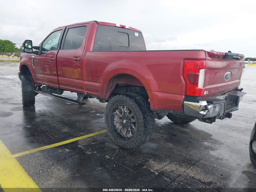 Vin: 1ft7w2bt2kef32310, lot: 46329739, ford f-250 lariat 20193