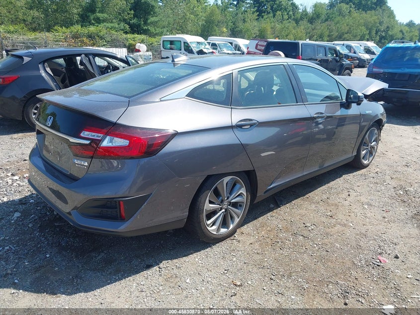Vin: jhmzc5f36jc004498, lot: 46329771, honda clarity plug-in hybrid touring 20184