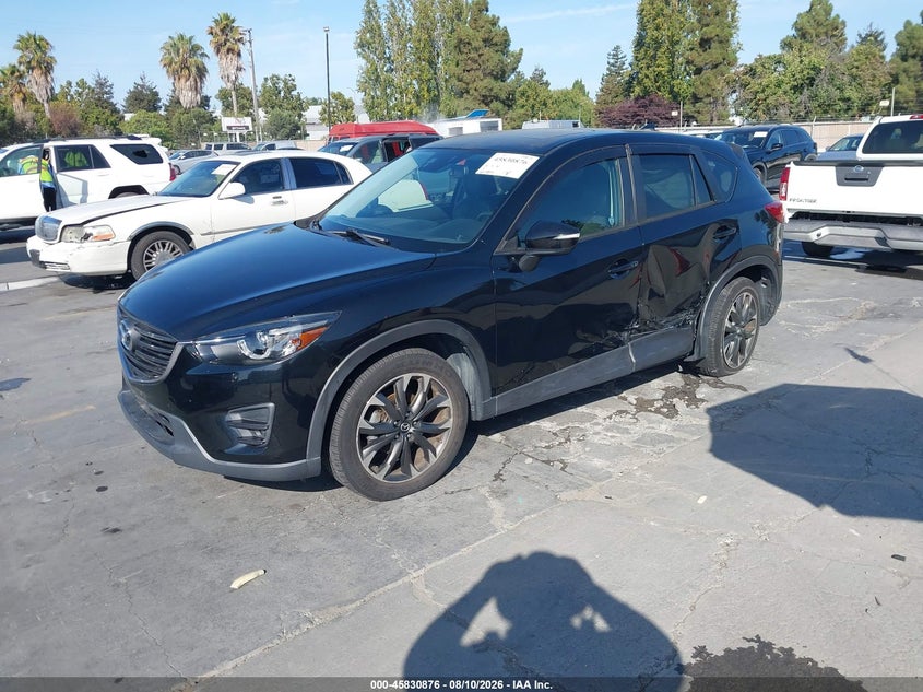 Vin: jm3ke2dy2g0723582, lot: 46329777, mazda cx-5 grand touring 20162