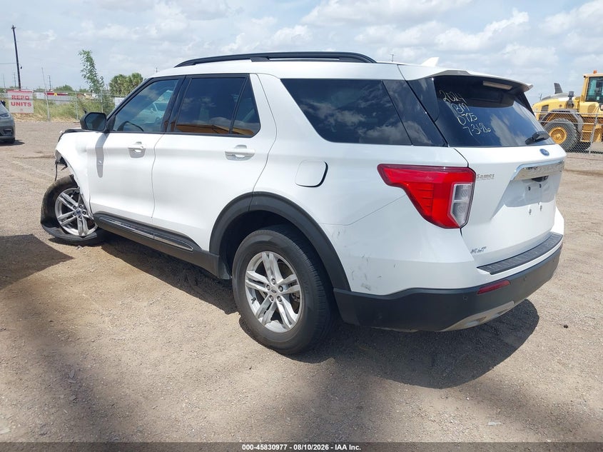Vin: 1fmsk7dh3rga90725, lot: 46329878, ford explorer xlt 20243