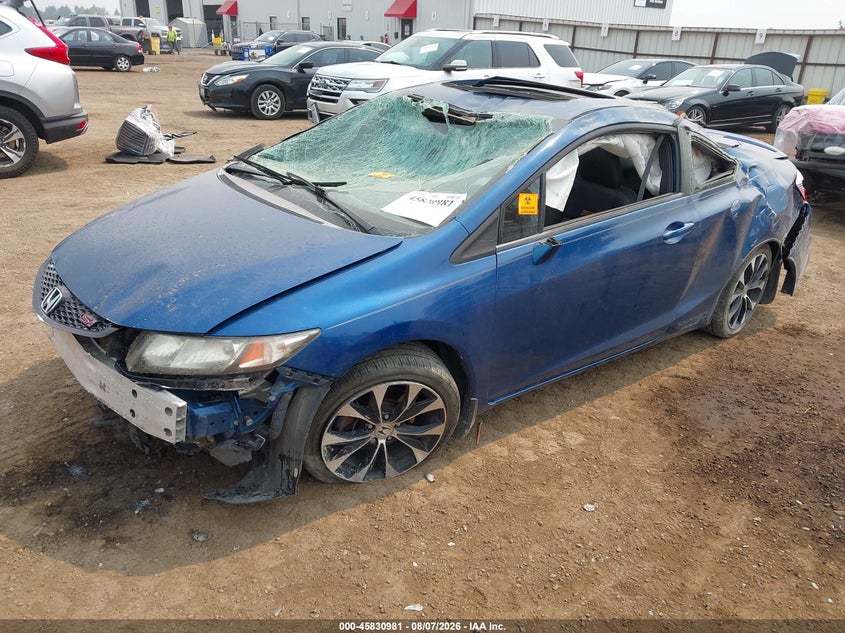 Vin: 2hgfg4a54dh701182, lot: 46329882, honda civic si 20132