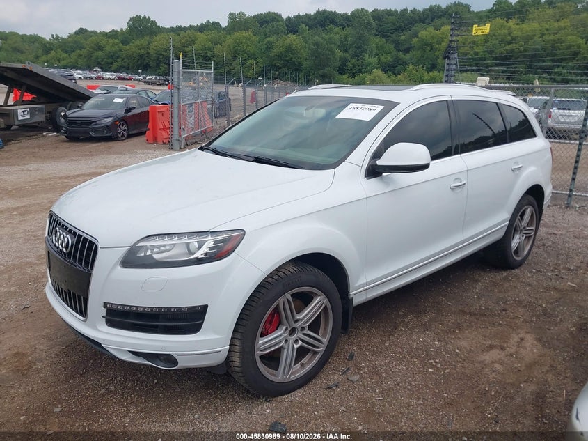 2013 Audi Q7, Roof, IAAI, VIN WA1LMAFEXDD016645 — photo 2