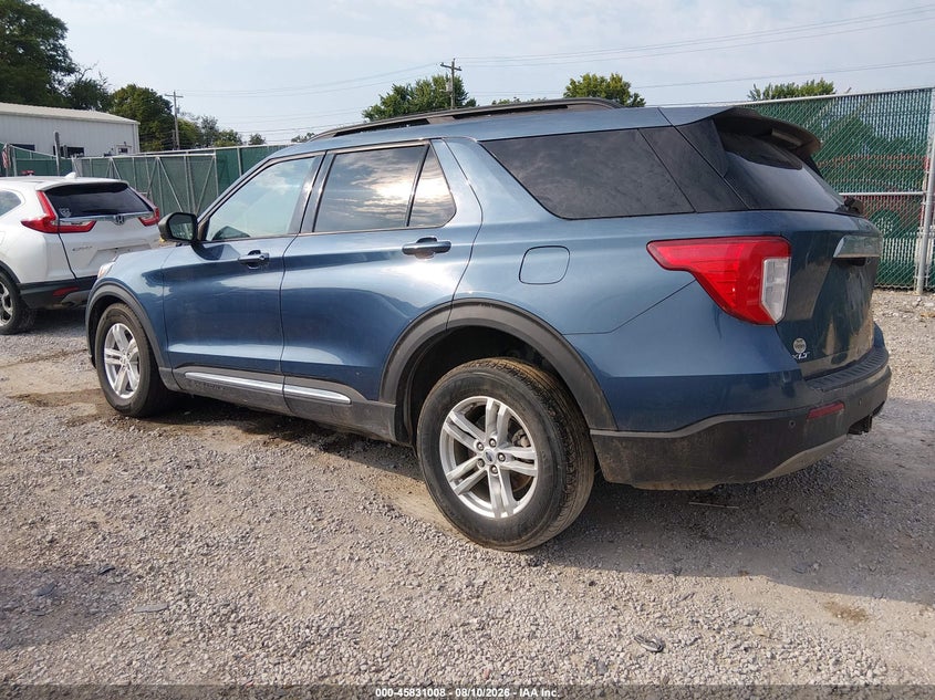 Vin: 1fmsk7dh0lgb21453, lot: 46329909, ford explorer xlt 20203