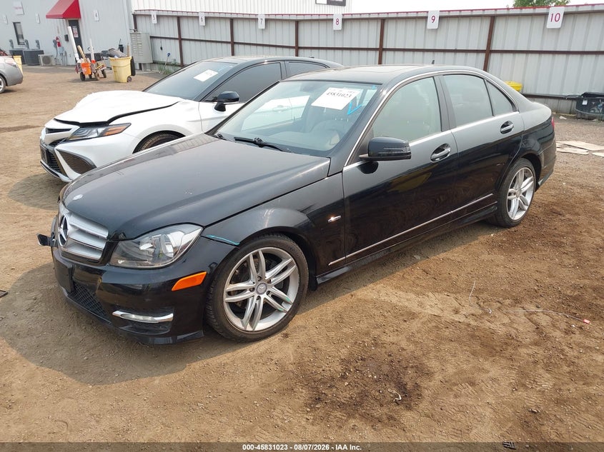 Vin: wddgf4hb9ca710352, lot: 46329923, mercedes-benz c 250 sport 20122