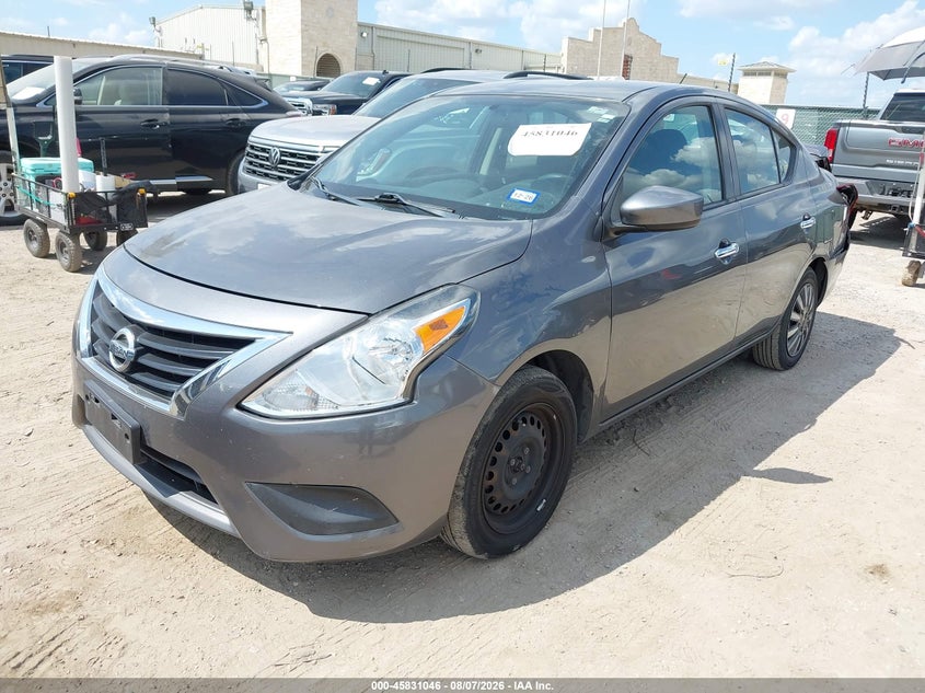 Vin: 3n1cn7ap3kl813621, lot: 46329947, nissan versa 1.6 sv 20192