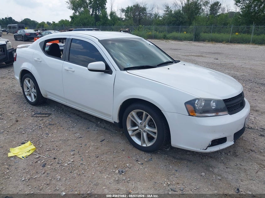 Vin: 1c3cdzcb9dn548157, lot: 46329963, dodge avenger sxt 2013 img_1