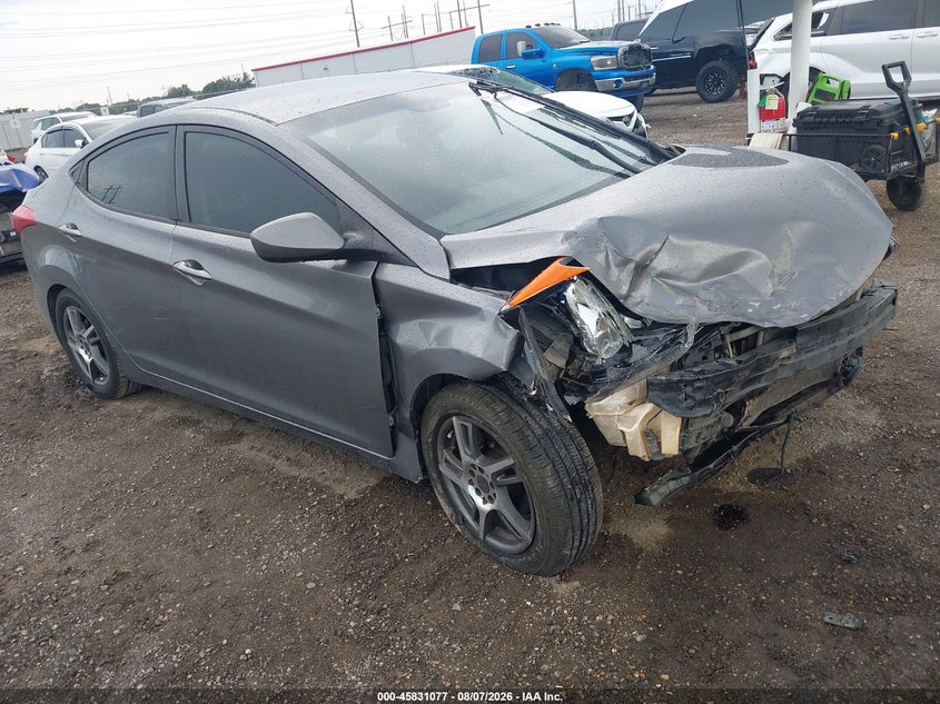2012 HYUNDAI ELANTRA auction photo 1
