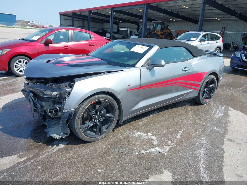 2021 CHEVROLET CAMARO auction photo 2
