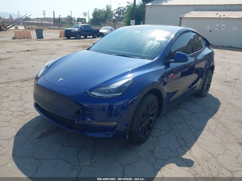 2023 Tesla Model Y, Удар сзади, IAAI, VIN 7SAYGDEE9PF892919 — фото 2